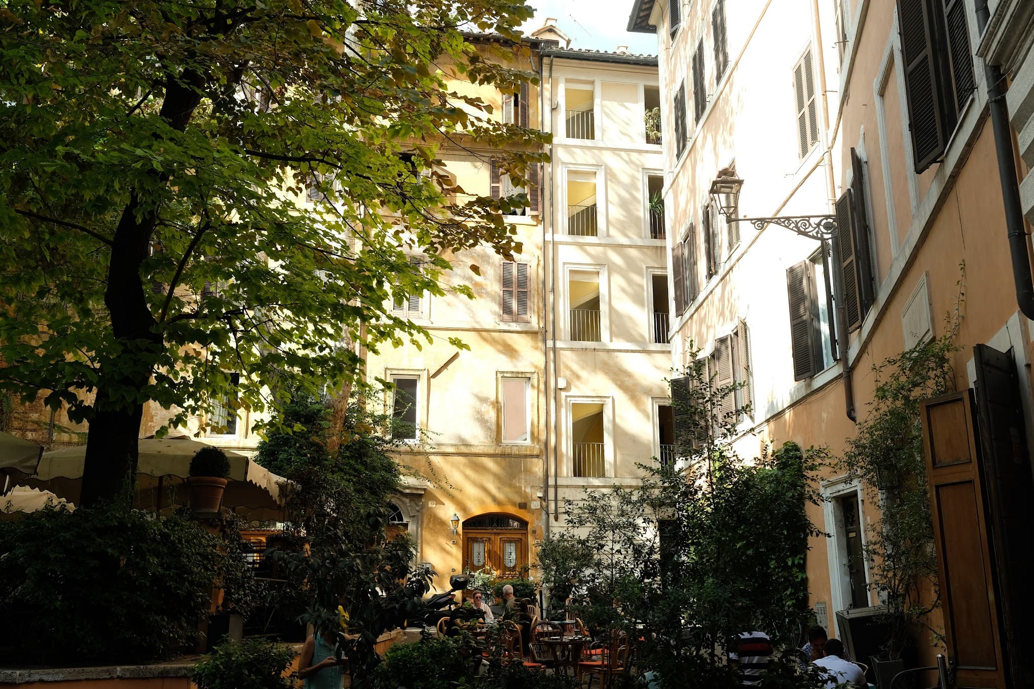 trastevere, rome, italy